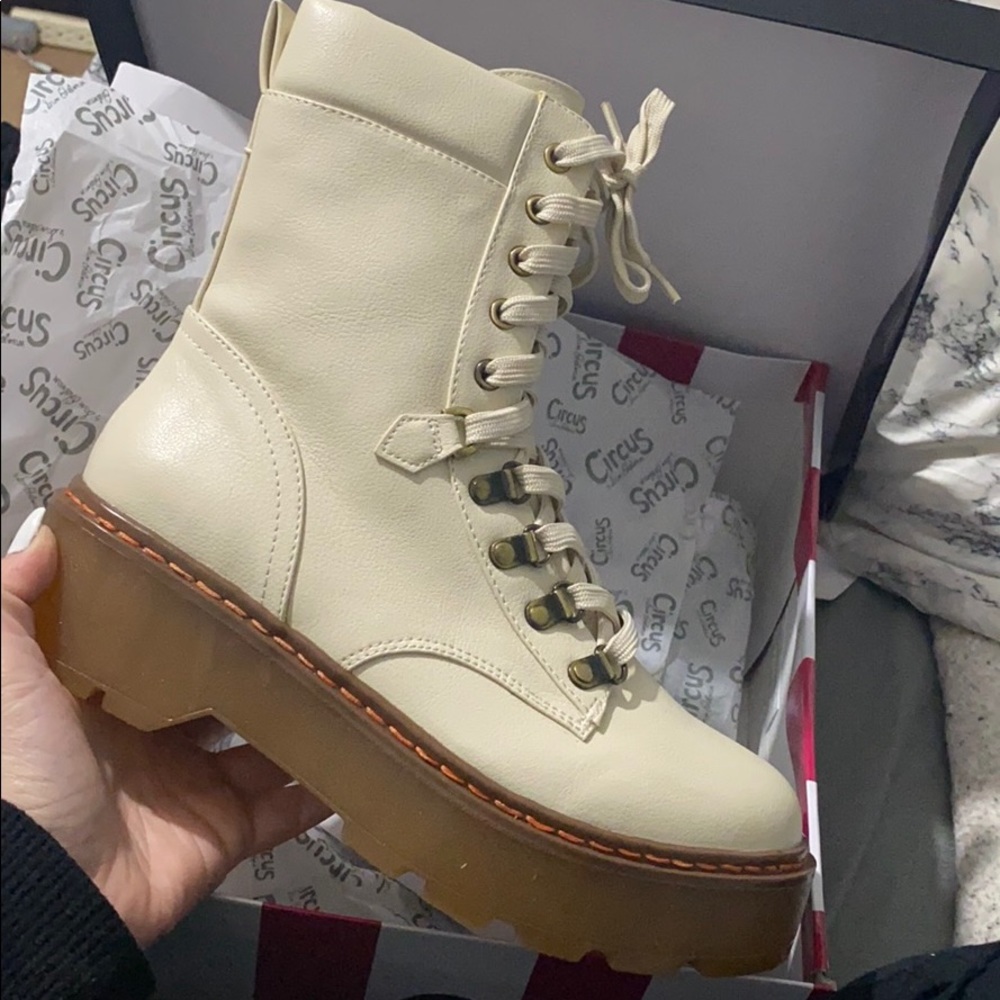 Circus by Sam edelman combat boots
